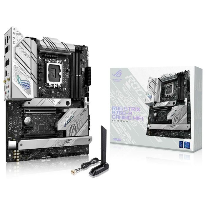 ASUS ROG STRIX B760-A GAMING WiFi Placa base Intel B760 LGA 1700 ATX 21 ASUS ROG STRIX B760-A GAMING WiFi Placa base Intel B760 LGA 1700 ATX 21