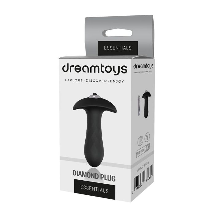 Plug Anal Dream Toys Essentials Negro 1 Plug Anal Dream Toys Essentials Negro 1