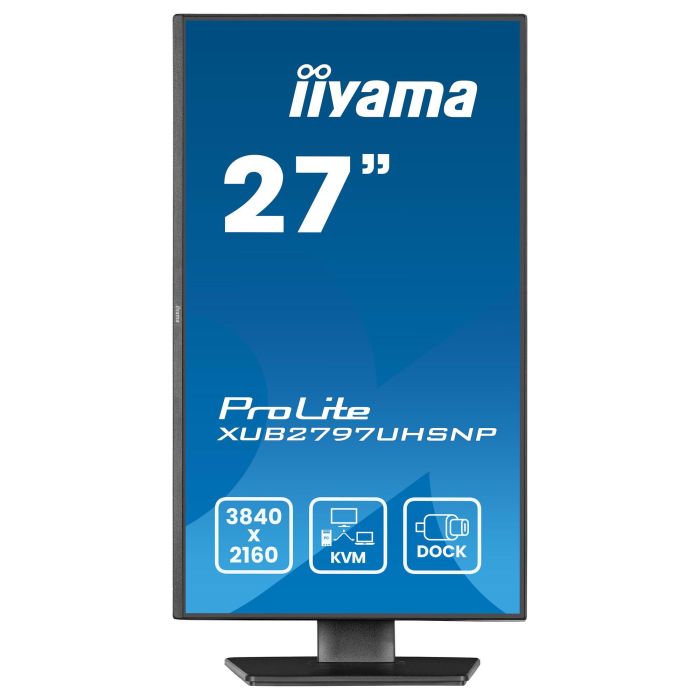 iiyama ProLite XUB2797UHSNP-B1 Monitor 27" 4K UHD IPS 3840x2160 4ms 60Hz USB-C KVM Negro 7