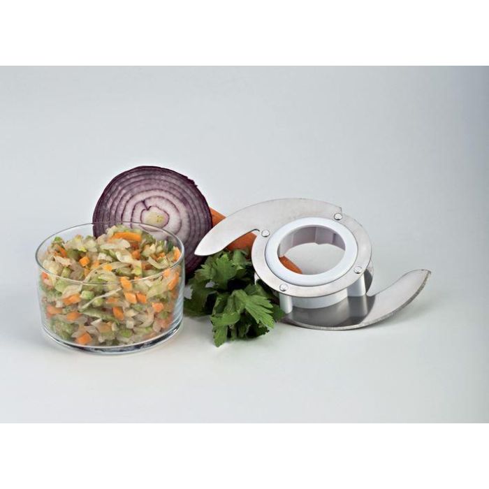 Ariete 1769 Procesador de Alimentos Robomix Compact Multifuncional con Accesorios para Amasar, Cortar y Batir 6