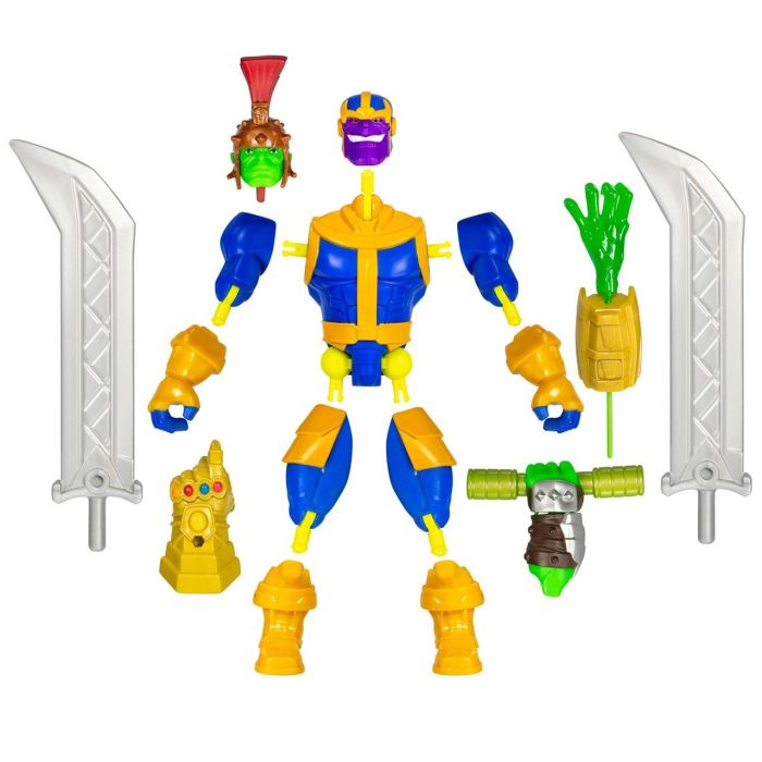 Figura Avengers Mixmashers Deluxe Thanos F9271 Hasbro 3