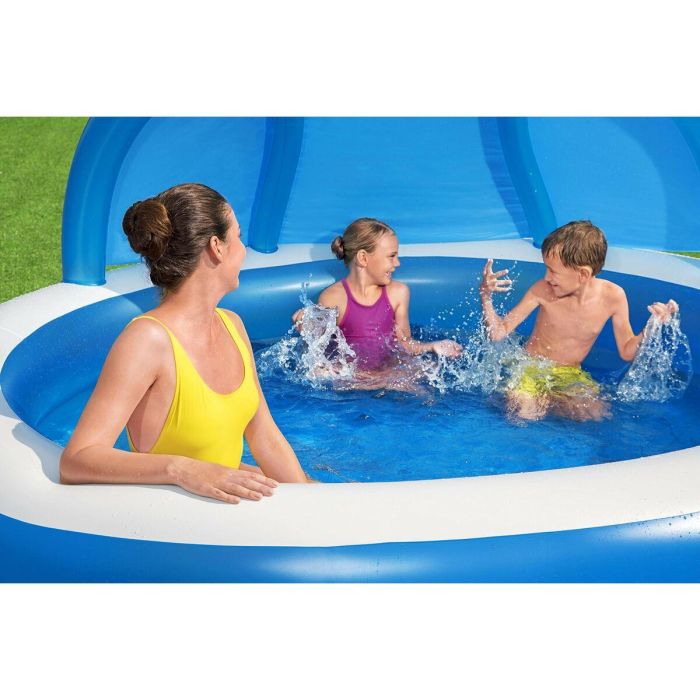 Bestway Piscina Hinchable 2 Camaras Parasol 241x241x140 cm +6 Años Jardin 54337 Bestway Piscina Hinchable 2 Camaras Parasol 241x241x140 cm +6 Años Jardin 54337