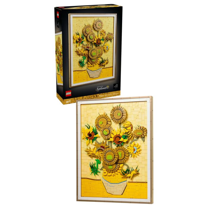 Lego 31215 Vincent van Gogh Girasoles - Arte mural, Construcción para adultos 3