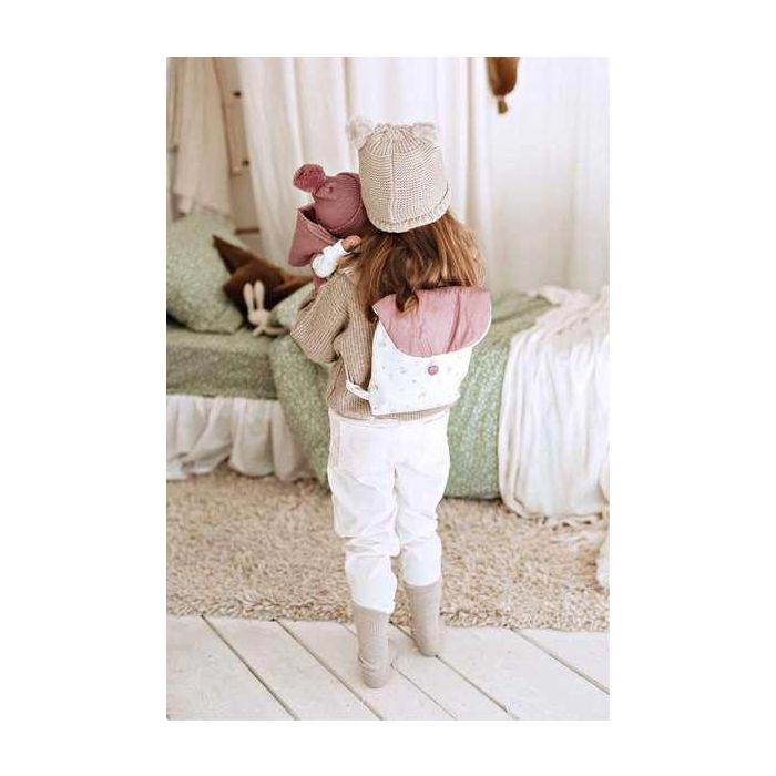 Muñeca elegance 45 cm adi rosa c/mochila (muñeco de peso) 16