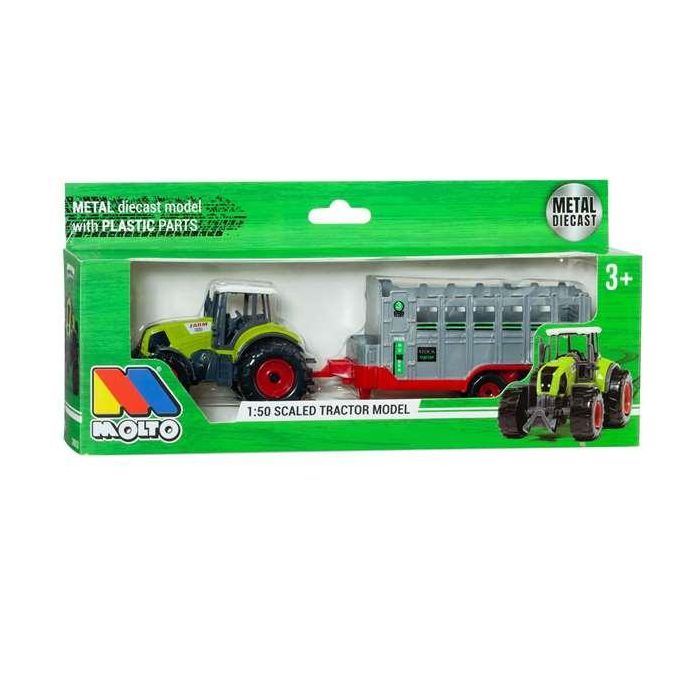 Tractor granja con remolque. escala 1:50 - modelos surtidos 3 Tractor granja con remolque. escala 1:50 - modelos surtidos 3
