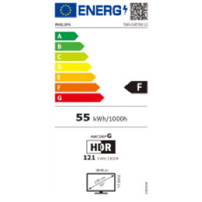 Smart TV Philips 50PUS8558 4K Ultra HD 50" LED D-LED AMD FreeSync Wi-Fi 1 Smart TV Philips 50PUS8558 4K Ultra HD 50" LED D-LED AMD FreeSync Wi-Fi 1