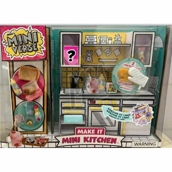 MGA Miniverse Cocina Mini Food Series con Luz y Horno para Crear Recetas Rápidas - Juguete de Plástico +8 Años 40x30x11 cm 1 MGA Miniverse Cocina Mini Food Series con Luz y Horno para Crear Recetas Rápidas - Juguete de Plástico +8 Años 40x30x11 cm 1
