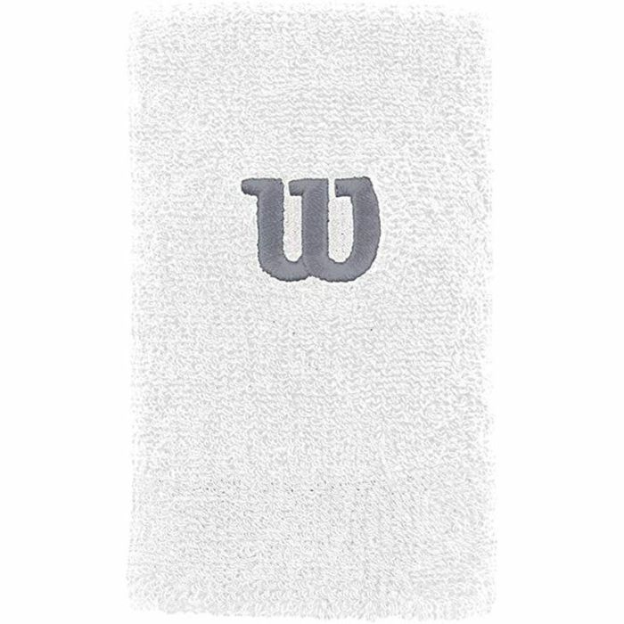 Muñequera Wilson Extra Wide Blanco Muñequera Wilson Extra Wide Blanco