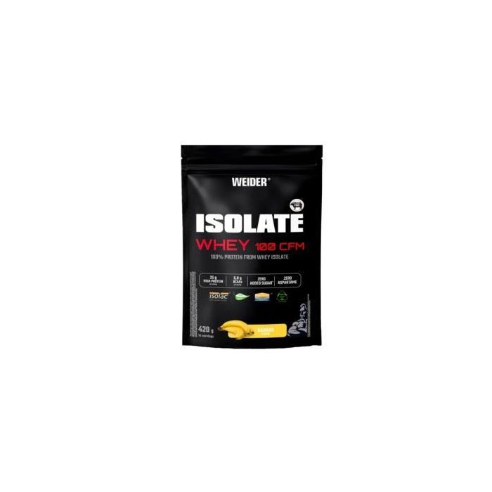 Weider Isolate Whey 100 Cfm Banana 420Gr. Weider Isolate Whey 100 Cfm Banana 420Gr.
