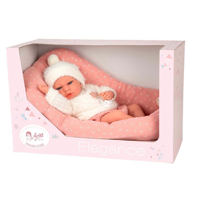 Muñecas Arias Muñeca de Peso Elegance Andie Rosa con Cojín 40 cm (+3 años) 4 Muñecas Arias Muñeca de Peso Elegance Andie Rosa con Cojín 40 cm (+3 años) 4