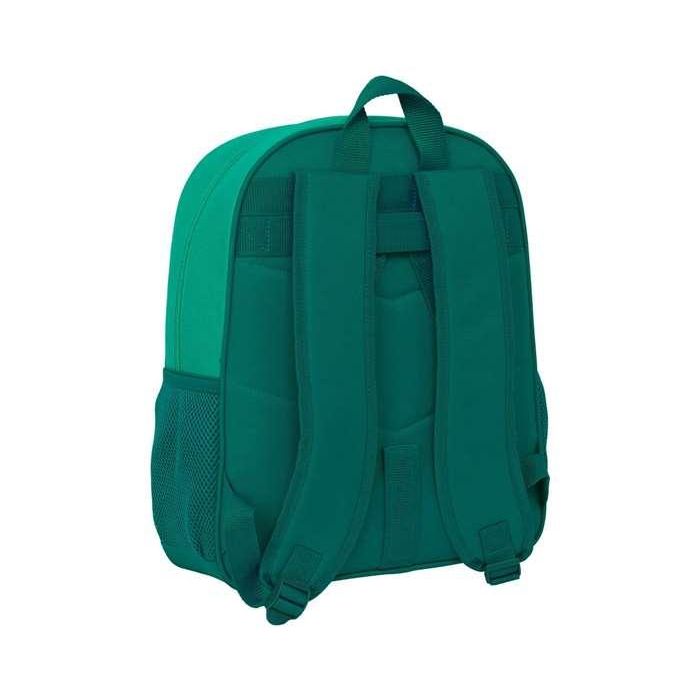 Safta Mochila Junior Real Betis Balompie Resistente al Agua Adaptable a Carro 32x38x12 cm 1