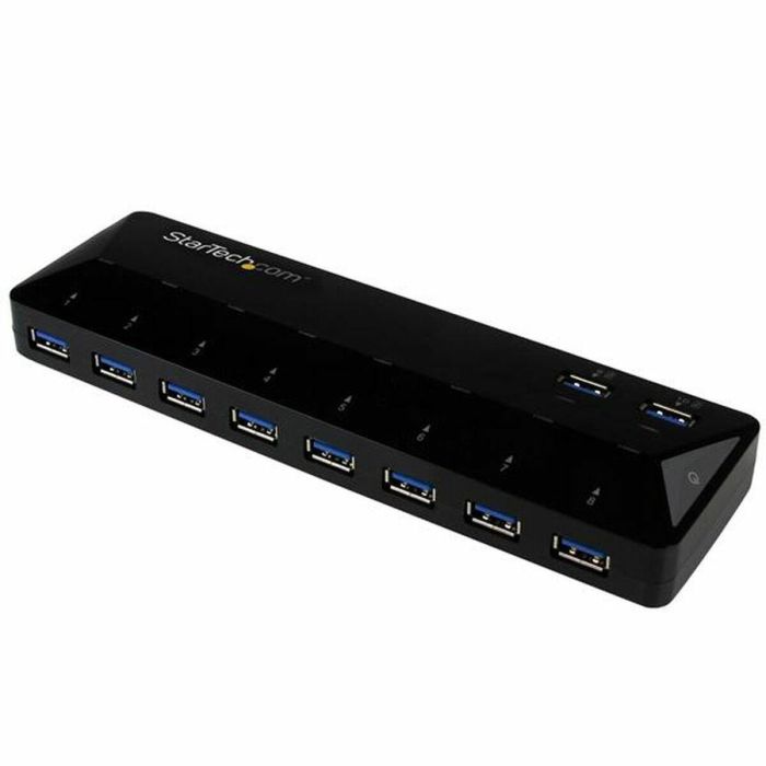 Hub USB Startech ST103008U2C USB 3.0 x 10 Negro 0 Hub USB Startech ST103008U2C USB 3.0 x 10 Negro 0