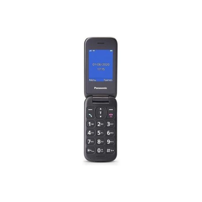 Teléfono Móvil Panasonic KX-TU400EXR para Personas Mayores/ Rojo Granate 3