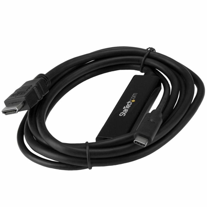 Cable USB C a HDMI Startech CDP2HDMM2MB (2 m) 4K Ultra HD 1