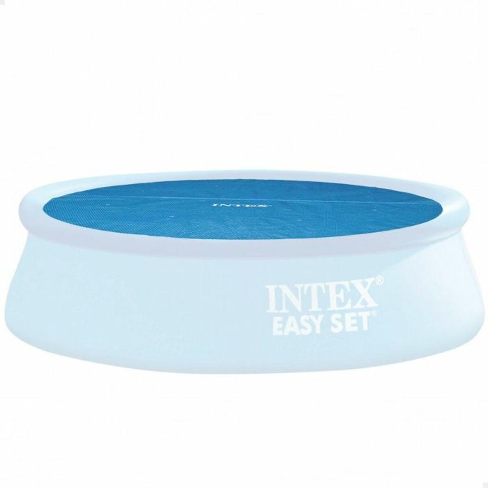 Intex Cobertor Solar para Piscina Desmontable Easy Set Frame 366 cm de Diámetro - Lona Térmica de PVC para Calentar Agua Intex Cobertor Solar para Piscina Desmontable Easy Set Frame 366 cm de Diámetro - Lona Térmica de PVC para Calentar Agua