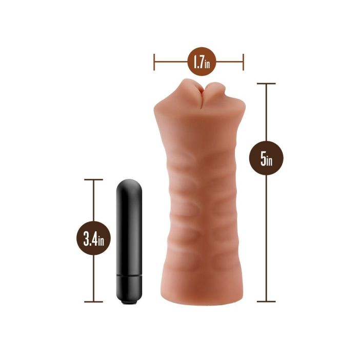 Masturbador Masculino Blush Isabella Marrón 3 Masturbador Masculino Blush Isabella Marrón 3