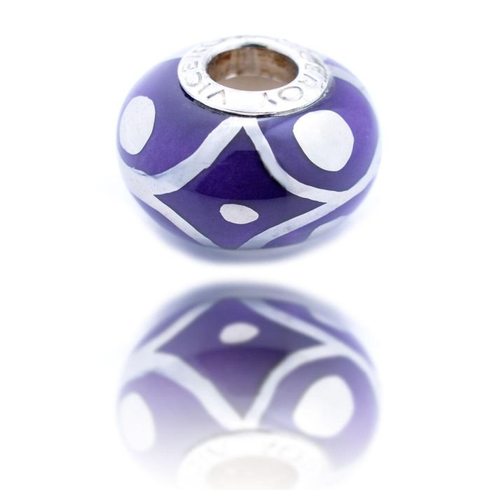 Abalorio Mujer Viceroy VMM0280-17 Morado 1 cm 1 Abalorio Mujer Viceroy VMM0280-17 Morado 1 cm 1