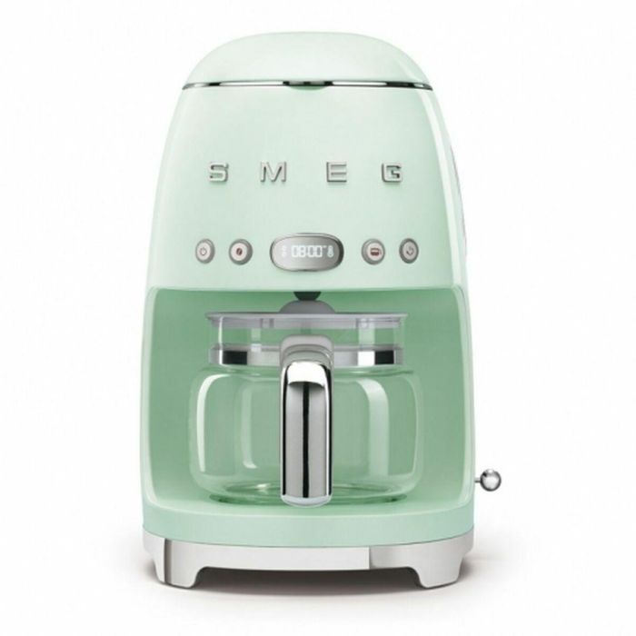 Cafetera de Goteo Smeg Retro 1050 W Verde 10 Tazas Cafetera de Goteo Smeg Retro 1050 W Verde 10 Tazas