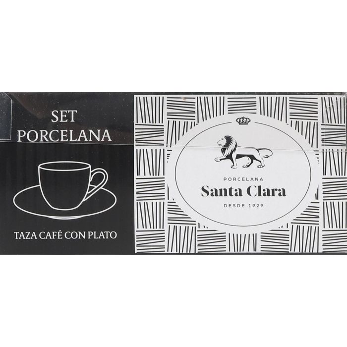 Set 2 Tazas Expresso 90 cc con Plato - Inde (6 Cajas) 2 Set 2 Tazas Expresso 90 cc con Plato - Inde (6 Cajas) 2