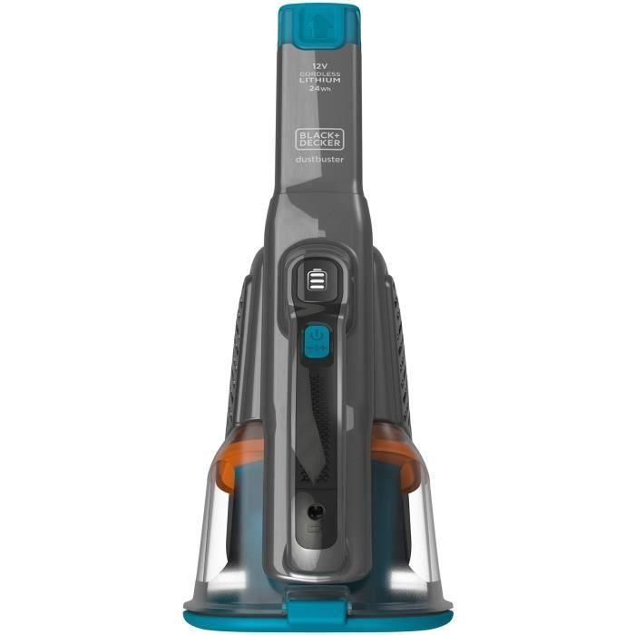 BLACK + DECKER BHHV320B-QW - Aspirador de mano - Dustbuster Lithium 12V - 2 velocidades - Autonomía 25min - Azul 1 BLACK + DECKER BHHV320B-QW - Aspirador de mano - Dustbuster Lithium 12V - 2 velocidades - Autonomía 25min - Azul 1