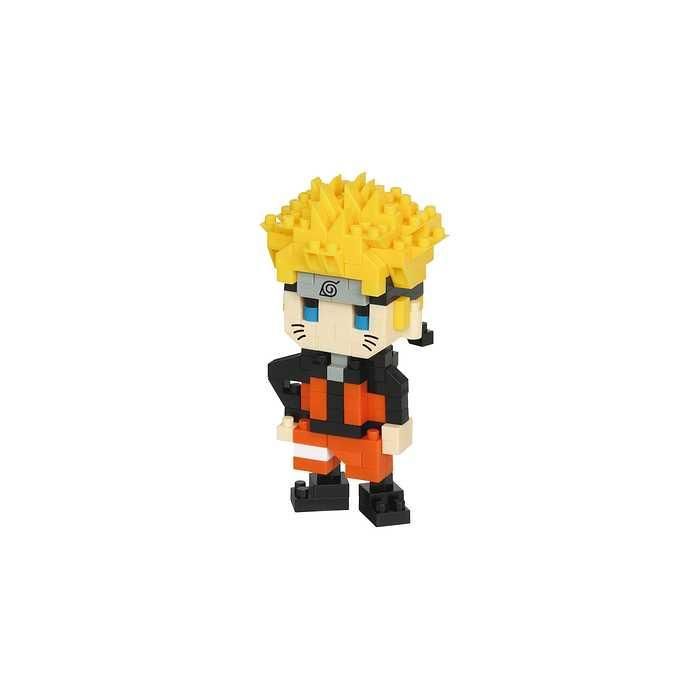 Bandai Nanoblock Naruto Uzumaki Figura de Construcción de Bloques