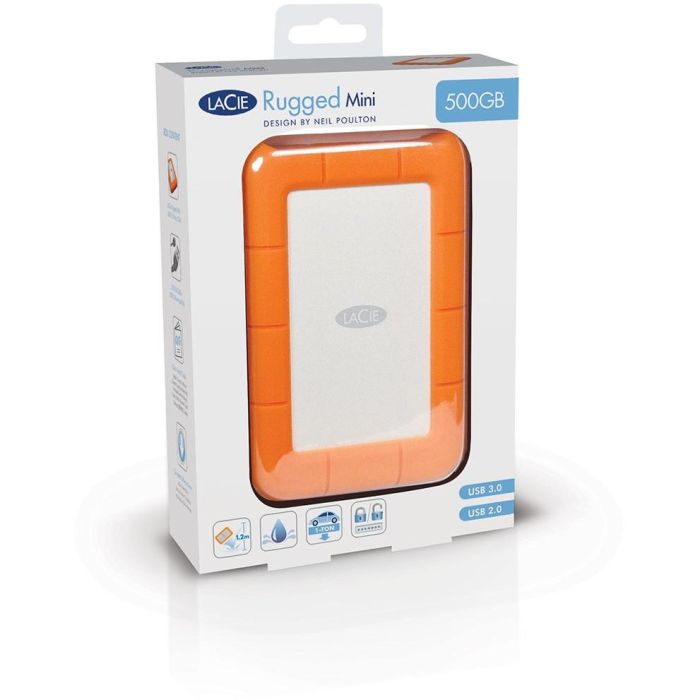 LaCie Rugged SSD 2TB 2.5" USB-C Externo 7 LaCie Rugged SSD 2TB 2.5" USB-C Externo 7
