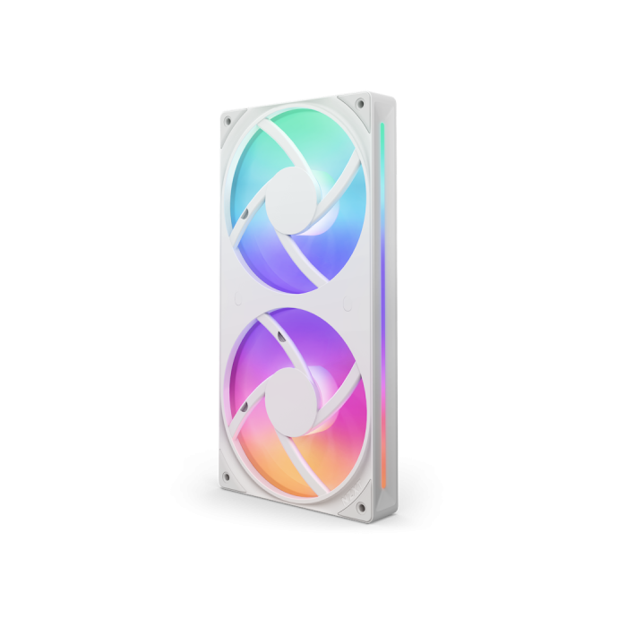 NZXT RF-U24HF-W1 Sistema de Refrigeración para Ordenador Ventilador Blanco