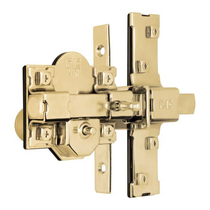 Fac Cerrojo 946-rp/80 uve dorado F01091, alta seguridad, anti-bumping, anti-taladro, 5 llaves 1