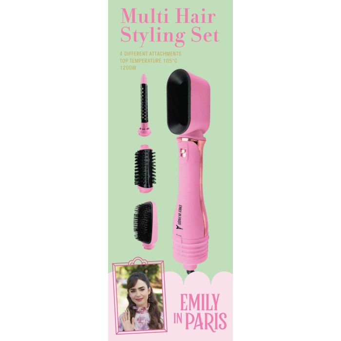Set Secador Pelo Multiple "Emily In Paris" (6 Cajas) 1