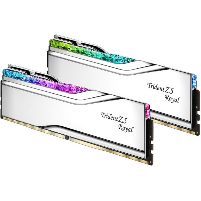 G.Skill F5-7200J3445G16GX2-TR5S 32GB (2x16GB) DDR5 7200 MT/s CL34 Trident Z5 Royal RGB para PC 3 G.Skill F5-7200J3445G16GX2-TR5S 32GB (2x16GB) DDR5 7200 MT/s CL34 Trident Z5 Royal RGB para PC 3