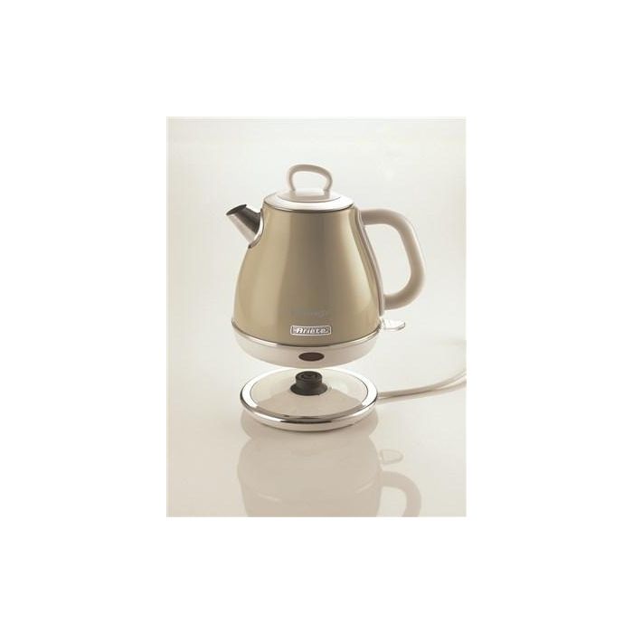 Ariete 2868/03 Hervidor Vintage Beige 1 Litro con Filtro de Metal y Auto Apagado 1