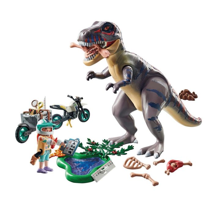 Playmobil T-Rex Y Rastreador 71524 Figura de Acción para Niños 1