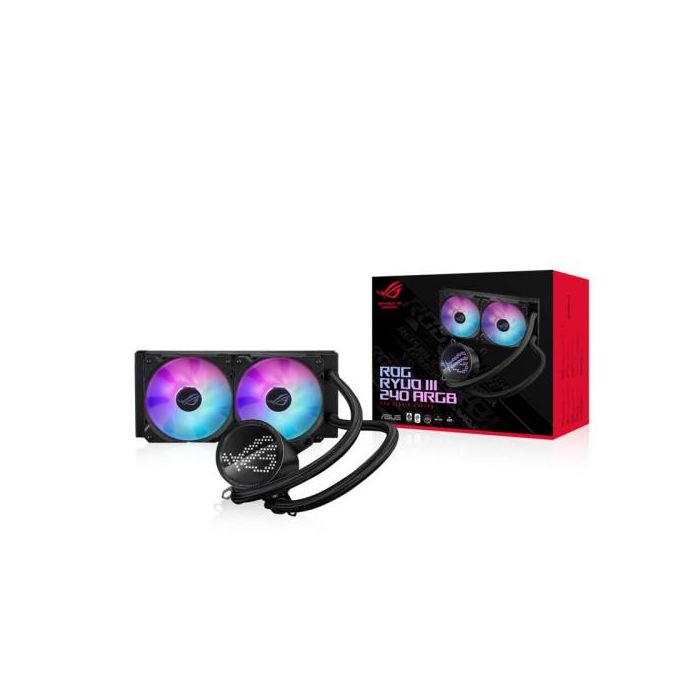Sistema de Refrigeracion Liquida Asus para Cpu Rog Ryuo Iii 240 Argb,Oled de Color,Aura Sync Rgb,Ventiladores de Radiador Rog de 240 Mm 1 Sistema de Refrigeracion Liquida Asus para Cpu Rog Ryuo Iii 240 Argb,Oled de Color,Aura Sync Rgb,Ventiladores de Radiador Rog de 240 Mm 1