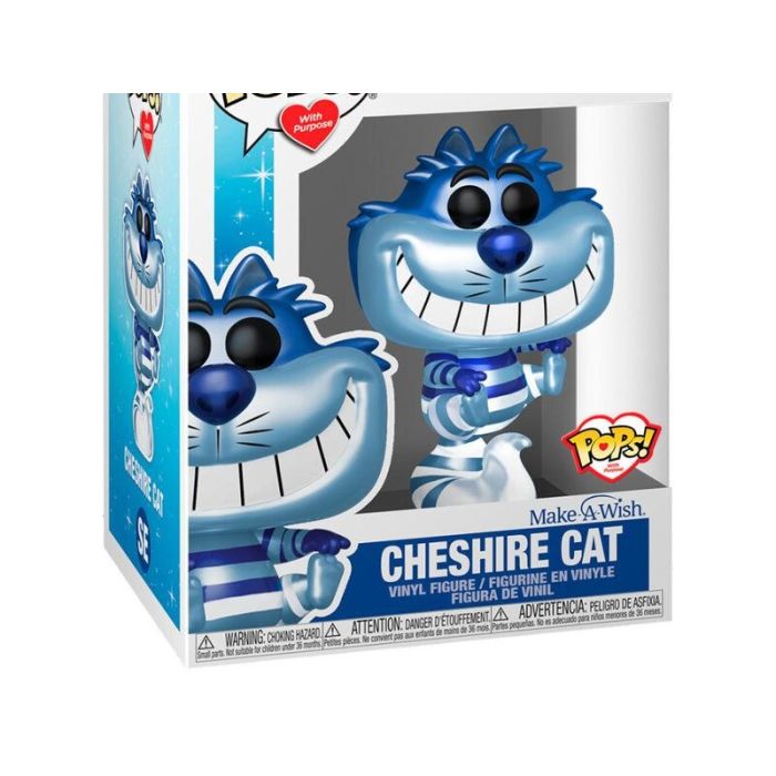 Figura POP Disney Make a Wish Cheshire Cat Metallic 1