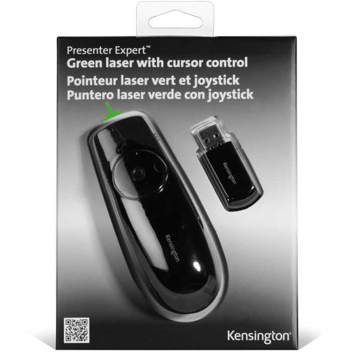Kensington Presentador Inalámbrico USB con Puntero Láser Verde y Alcance de 45M 2 Kensington Presentador Inalámbrico USB con Puntero Láser Verde y Alcance de 45M 2