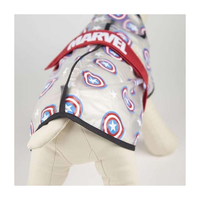 Cerdá Impermeable Ajustable para Perro Marvel Capitán América Avengers Talla M Rojo 3 Cerdá Impermeable Ajustable para Perro Marvel Capitán América Avengers Talla M Rojo 3