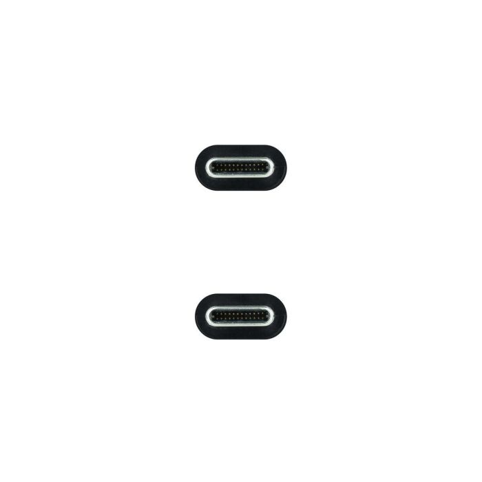 Nanocable 10.01.4301-L150-COMB Cable USB-C a USB-C 3.2 Gen2x2 20Gbps 100W E-mark 4K/60Hz 1.5m Gris/Negro 1 Nanocable 10.01.4301-L150-COMB Cable USB-C a USB-C 3.2 Gen2x2 20Gbps 100W E-mark 4K/60Hz 1.5m Gris/Negro 1