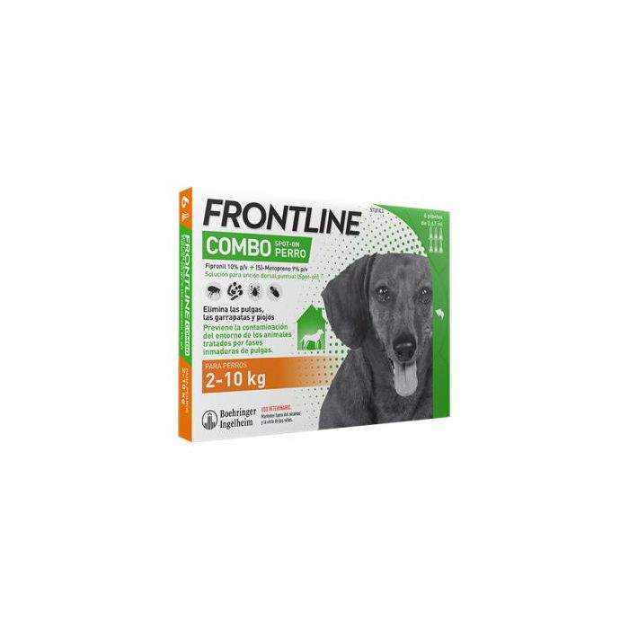 Frontline Combo Perro 2-10 kg 6 Pipetas