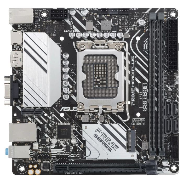 ASUS PRIME H610I-PLUS-CSM Placa Base, Intel LGA 1700, DDR5, mATX 1 ASUS PRIME H610I-PLUS-CSM Placa Base, Intel LGA 1700, DDR5, mATX 1