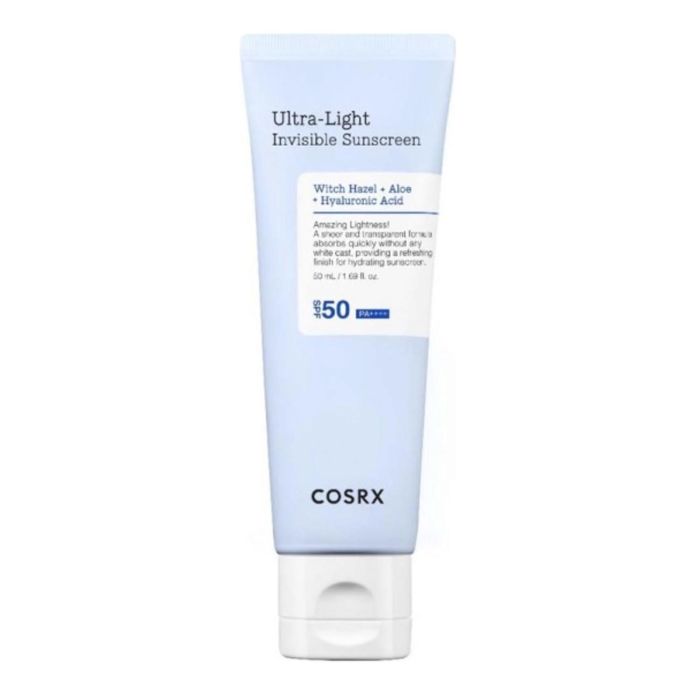 COSRX Crema Protectora Solar Invisible Ultra-Light SPF50 50 ml para Mujer COSRX Crema Protectora Solar Invisible Ultra-Light SPF50 50 ml para Mujer