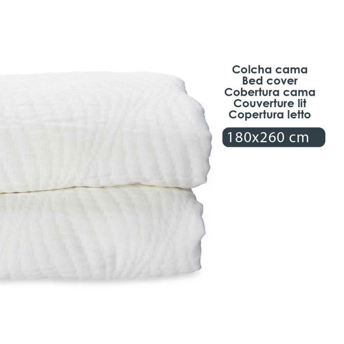 Colcha Gift Decor BETA 17 - 180 BETA 17 - 180 Blanco 20 x 13 x 30 cm 3 Colcha Gift Decor BETA 17 - 180 BETA 17 - 180 Blanco 20 x 13 x 30 cm 3