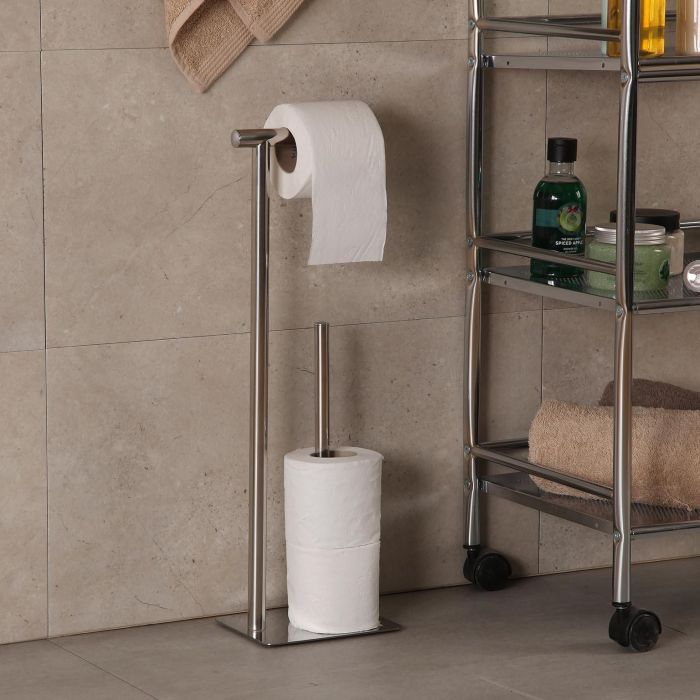 Portarrollos Metal Versa 13X53CM (2 Unidades) 1 Portarrollos Metal Versa 13X53CM (2 Unidades) 1