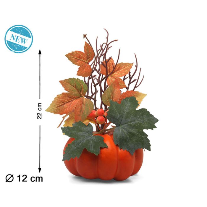 Decoración para Halloween Calabaza 22 x 12 cm 1 Decoración para Halloween Calabaza 22 x 12 cm 1