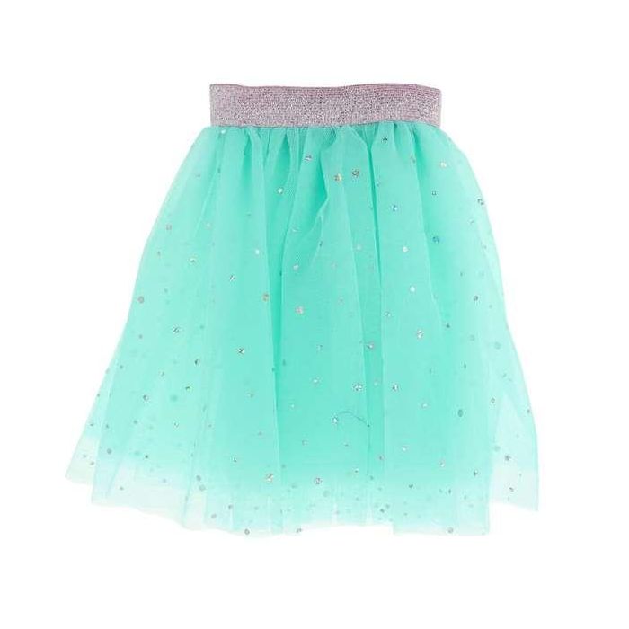 Inca Conjunto Princesa 3 Piezas Tutú, Varita y Diadema Corona Azul 4