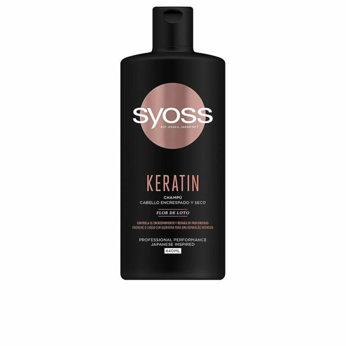 Syoss Keratin Champú Cabello Encrespado Y Seco Syoss Keratin Champú Cabello Encrespado Y Seco