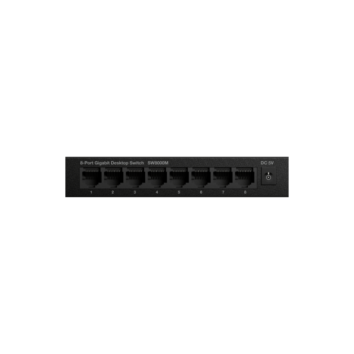 Strong SW8000M switch Gigabit Ethernet (10/100/1000) Negro 4