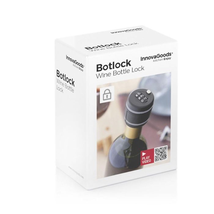 Candado para Botellas de Vino Botlock InnovaGoods 1 Candado para Botellas de Vino Botlock InnovaGoods 1