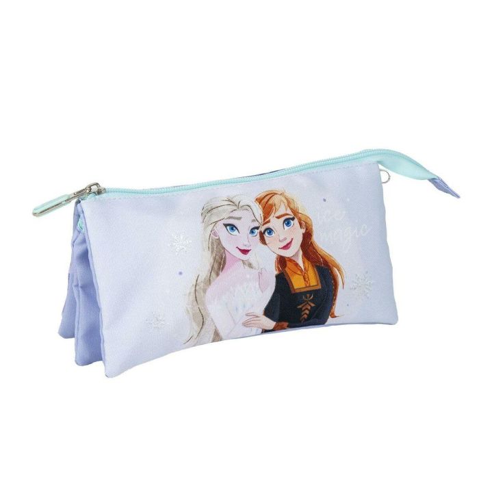 Estuche portatodo 3 compartimentos frozen 11.5 x 2.0 x 22.5 cm 3