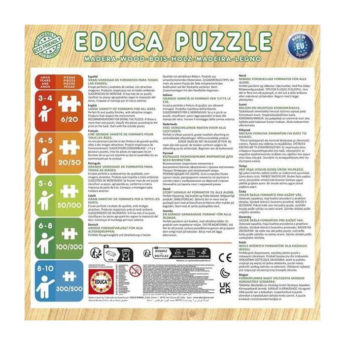 Educa Puzzle 100 Piezas Bluey de Madera para Niños a partir de 6 Años 3