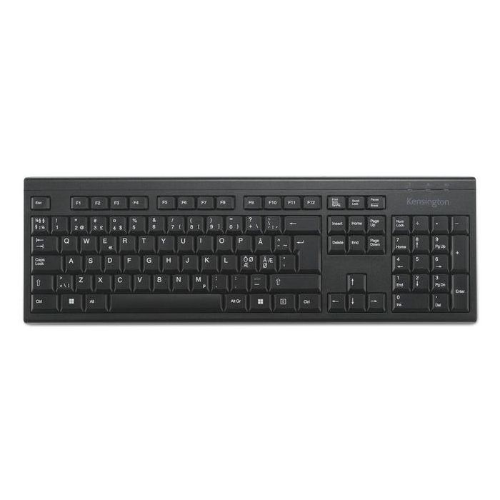Kensington Teclado Inalámbrico KB150 EQ con Plástico Reciclado PCR, Cifrado AES, Ideal para Empresas 1